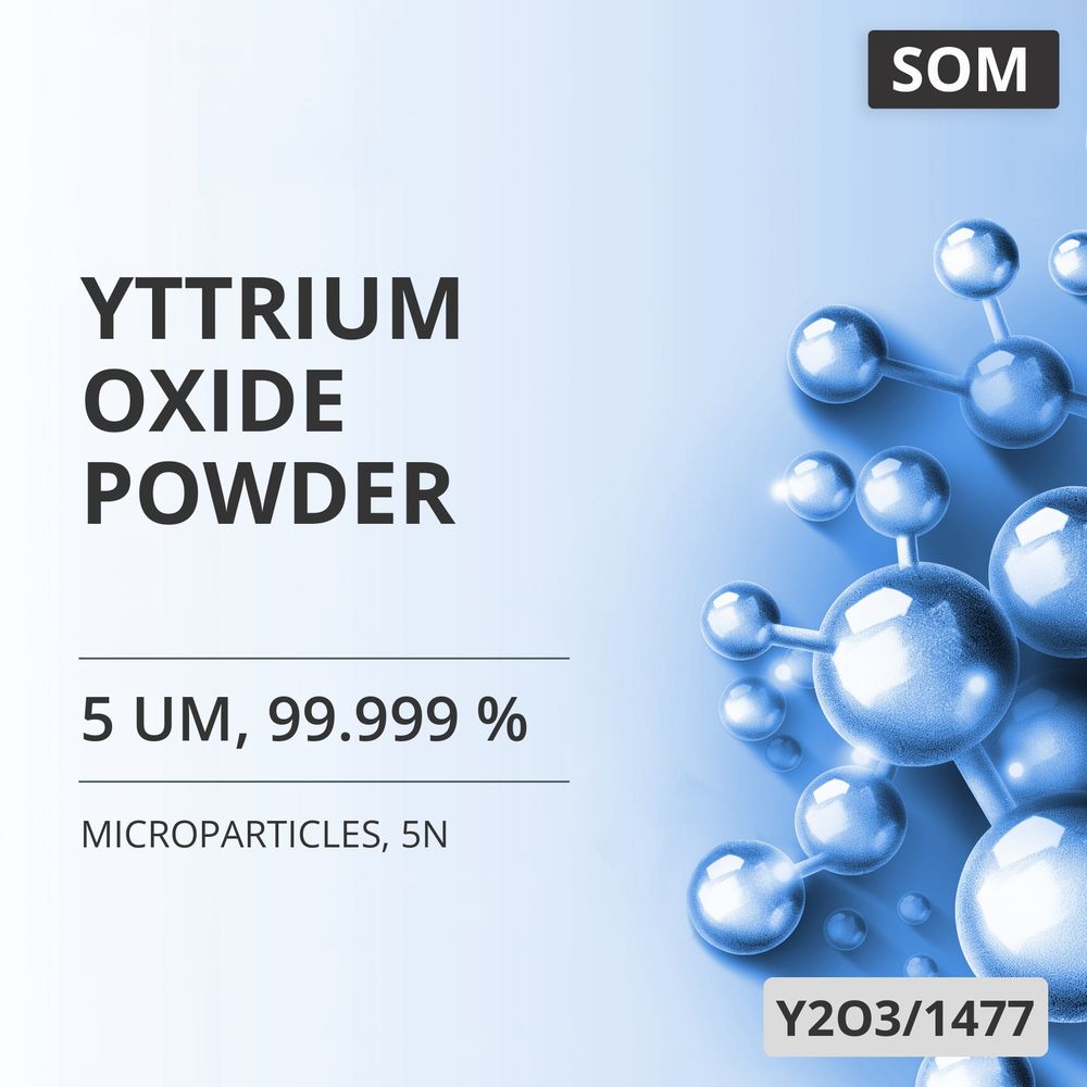 Yttrium Oxide Powder, 5 um, 99.999 %, 5N (Y2O3/1477)