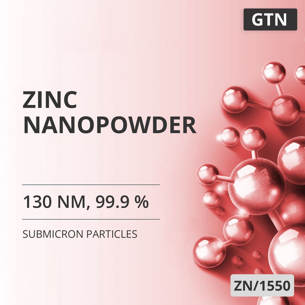 Zinc Nanopowder, 130 nm, 99.9 % (ZN/1550)