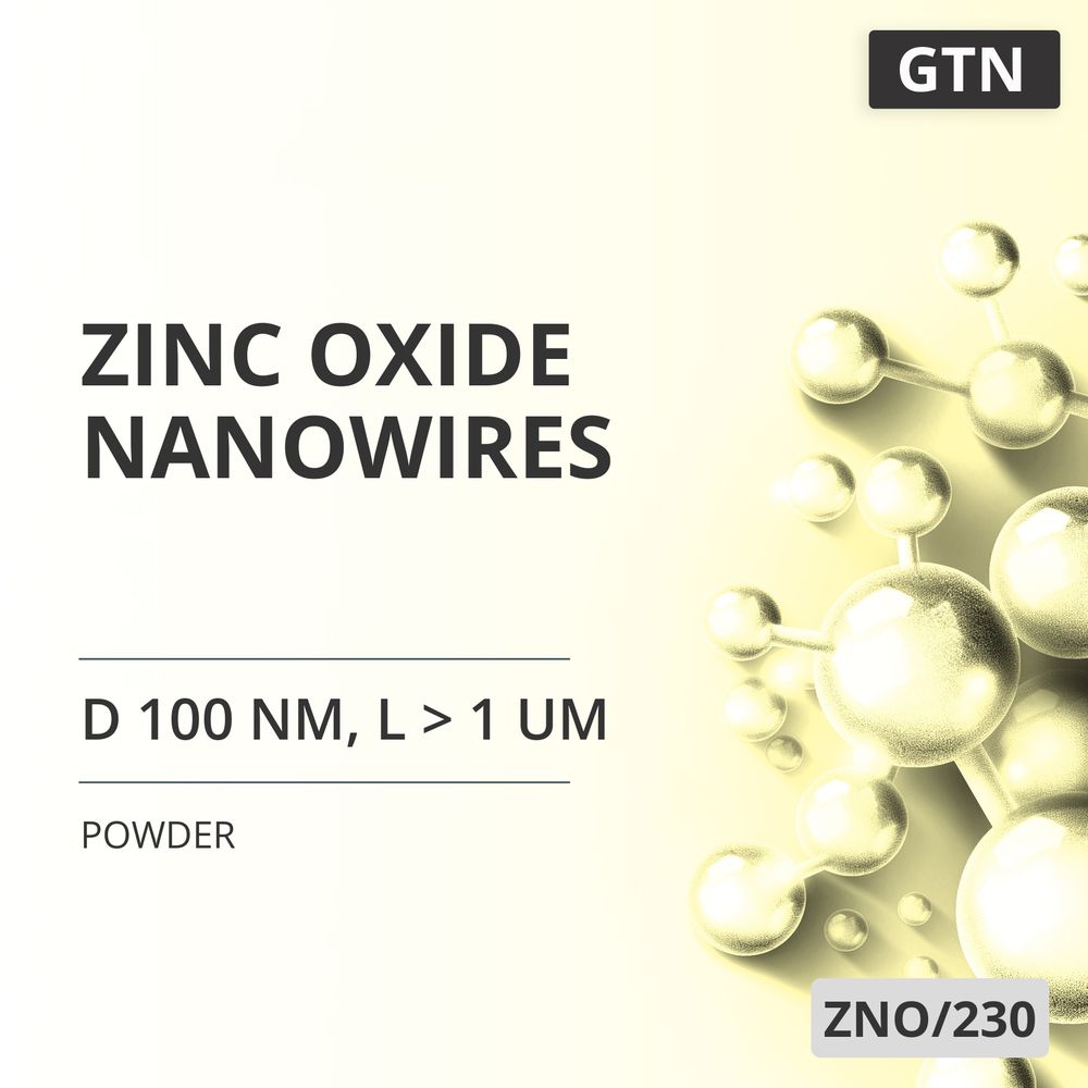 Zinc Oxide Nanowires, D 100 nm, L > 1 um, 99 % (ZNO/230)