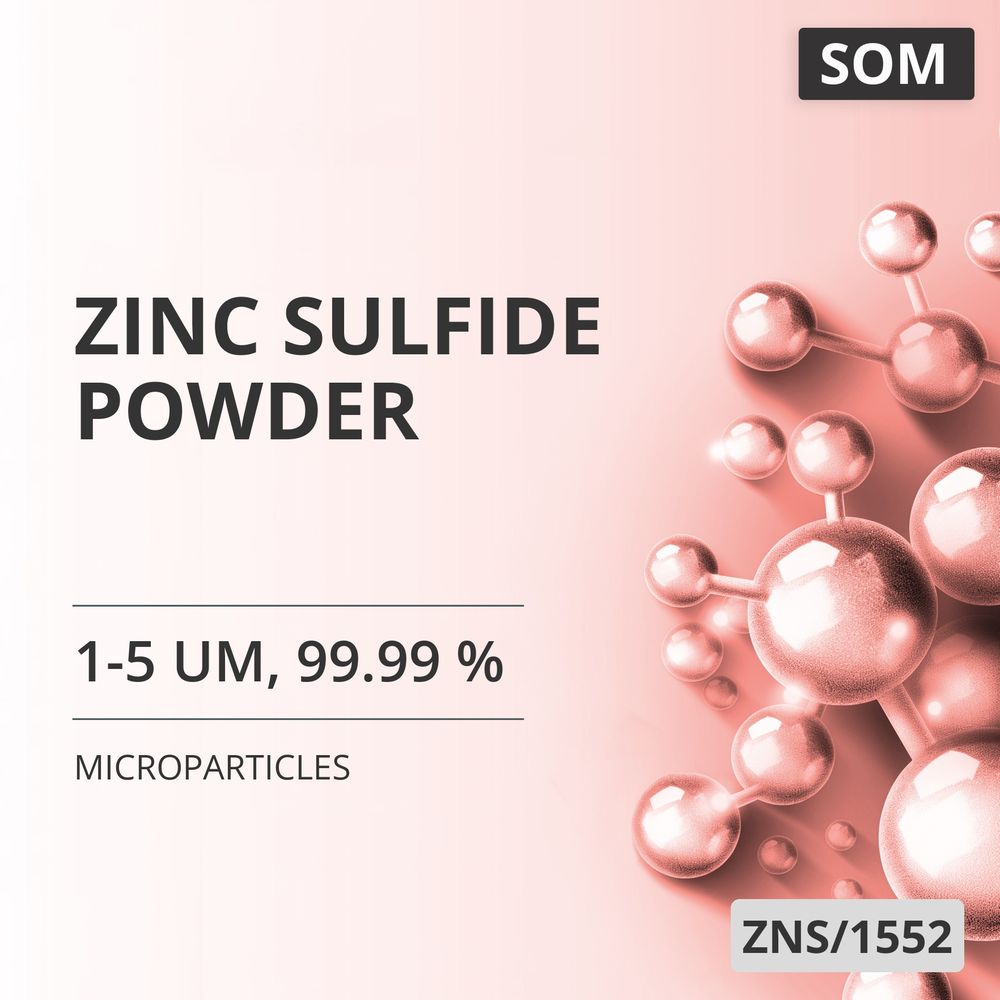 Zinc Sulfide Powder, 1-5 um, 99.99 % (ZNS/1552)