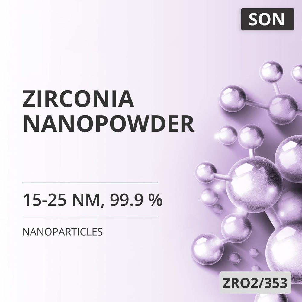 Zirconia Nanopowder, 15-25 nm, 99.9 % (ZRO2/353)