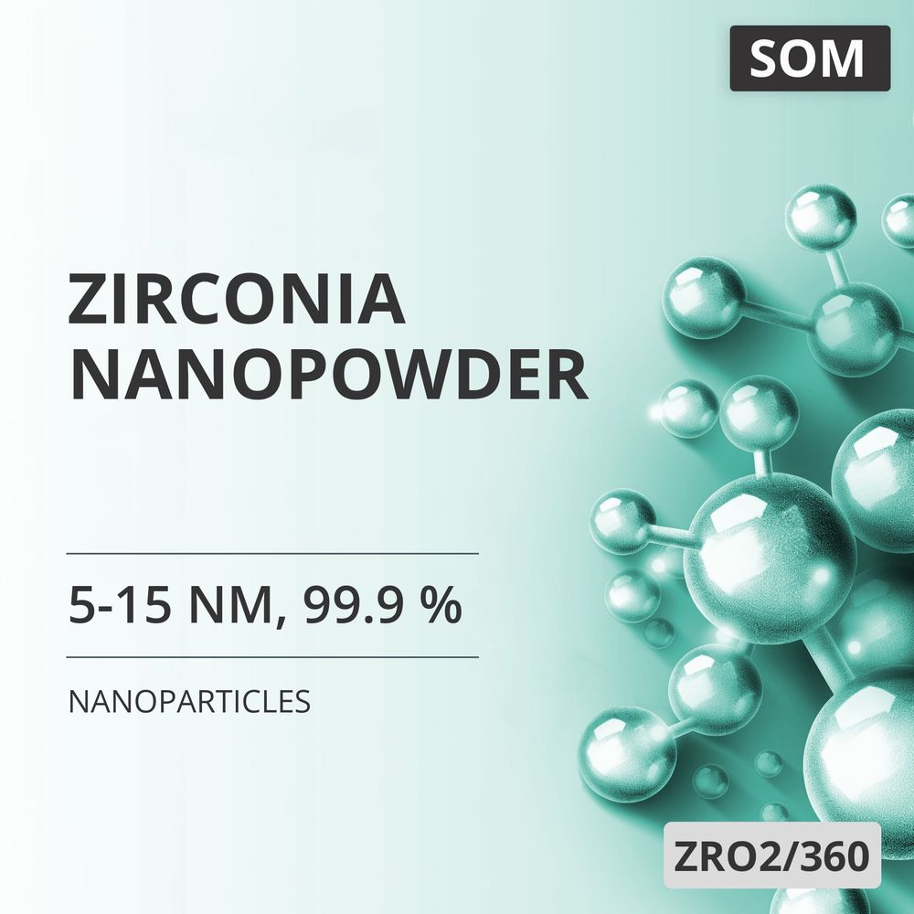 Zirconia Nanopowder, 5-15 nm, 99.9 % (ZRO2/360)