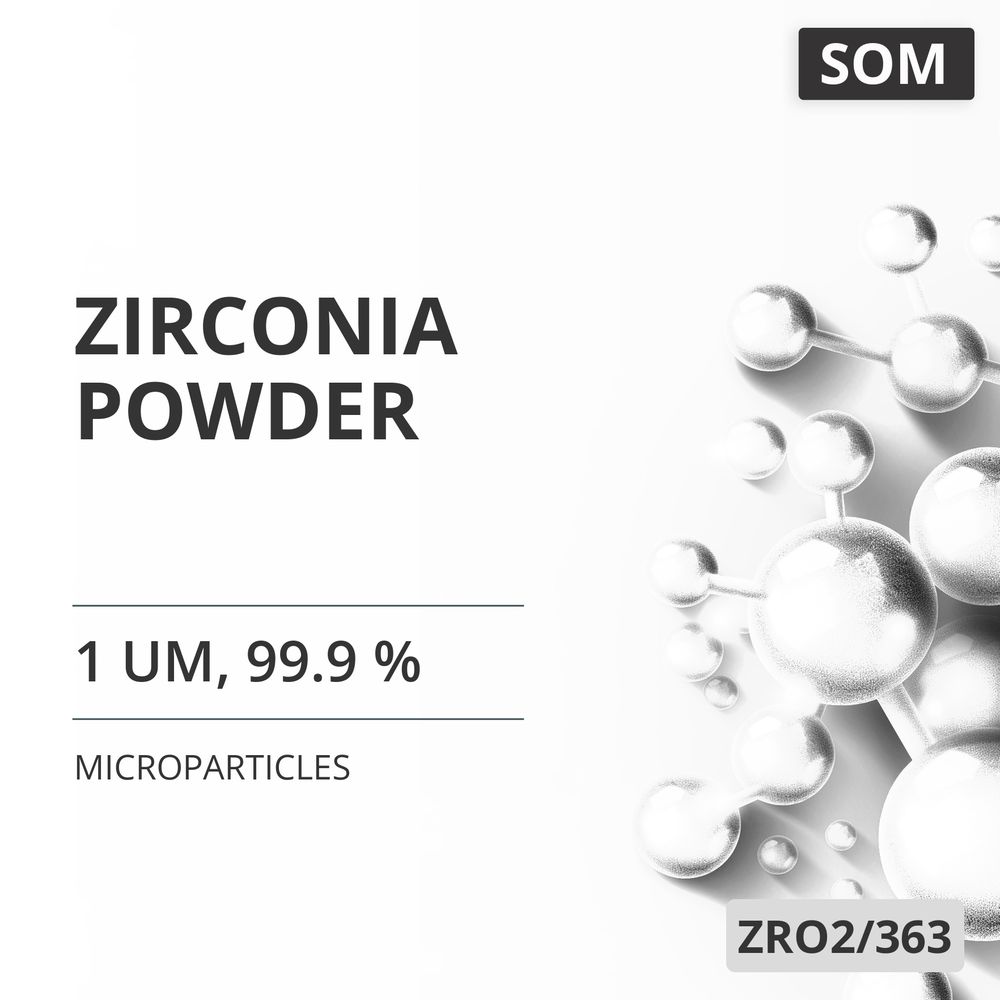 Zirconia Powder, 1 um, 99.9 % (ZRO2/363)