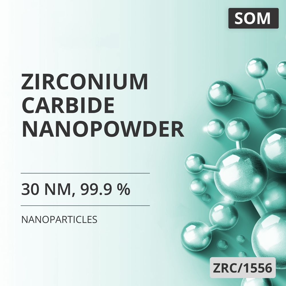 Zirconium Carbide Nanopowder, 30 nm, 99.9 % (ZRC/1556)