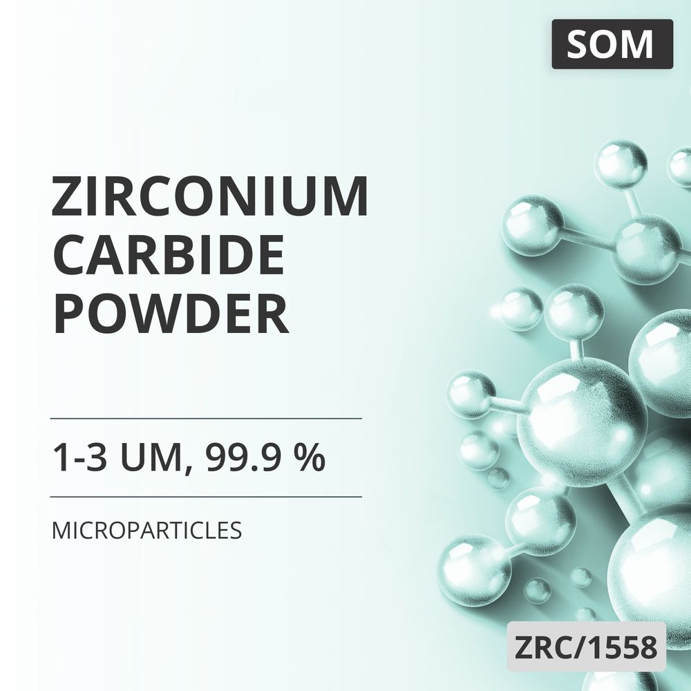 Zirconium Carbide Powder, 1-3 um, 99.9 % (ZRC/1558)