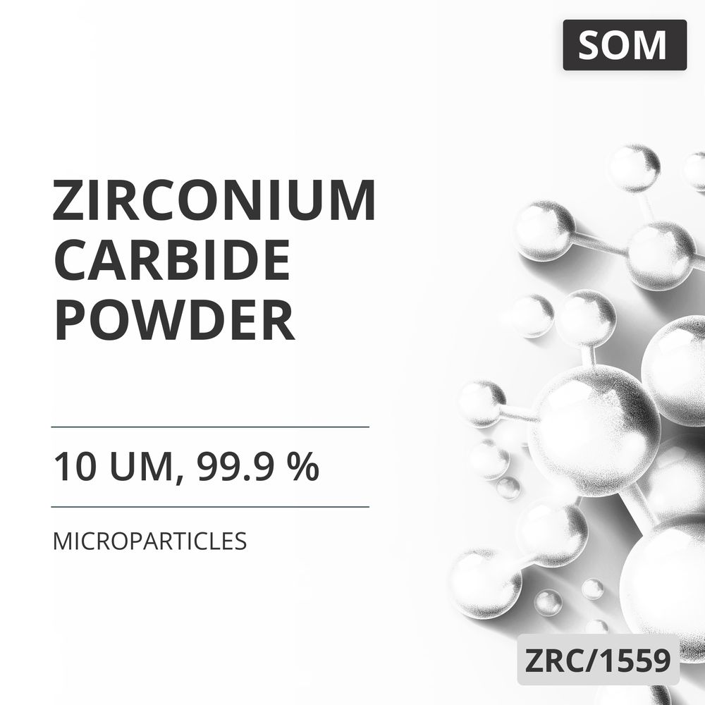 Zirconium Carbide Powder, 10 um, 99.9 % (ZRC/1559)