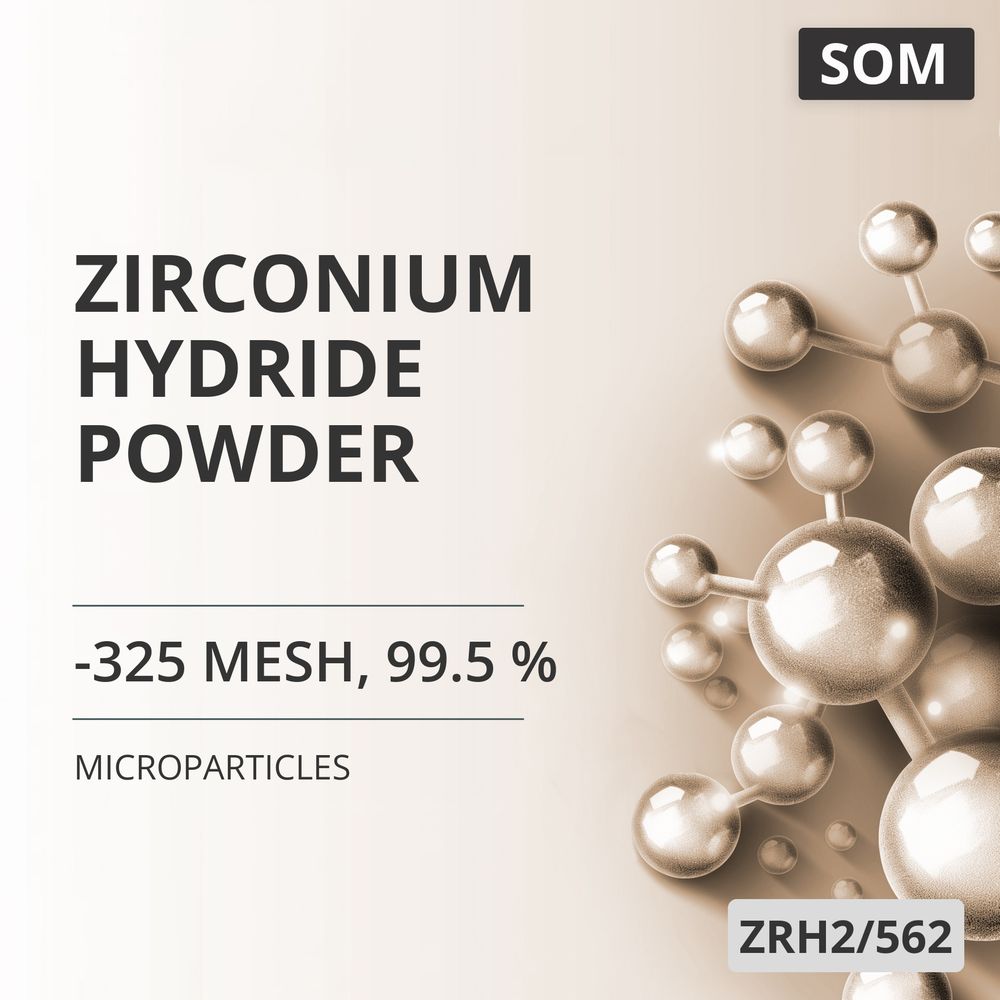 Zirconium Hydride Powder, -325 Mesh, 99.5 % (ZRH2/562)
